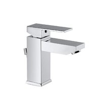 Смеситель Jaquar Kubix-F KUB-CHR-35052FB для раковины, с донным клапаном, хром