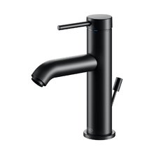 Смеситель Keuco Ixmo Soft 59502372000 для раковины, с донным клапаном, цвет черный матовый