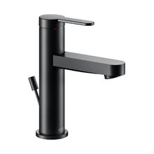 Смеситель Keuco Ixmo Flat 59502373000 для раковины, с донным клапаном, цвет черный матовый