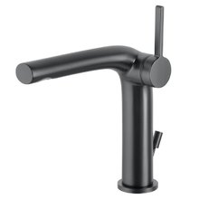 Смеситель Keuco Edition 400 51502130000 для раковины, с донным клапаном, цвет хром черный шлифованный