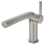 Смеситель Keuco Edition 400 51504050002 для раковины, с донным клапаном, цвет никель шлифованный