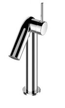 Смеситель Keuco Plan S 52902 010000 для раковины 15 см, с гарнитурой для слива и донным клапаном