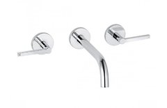 Смеситель Kludi Nova Fonte 201440515 для раковины на 3 отверстия Puristic, хром