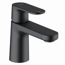 Смеситель для раковины Kludi Louva 242663975, с донным клапаном, чёрный матовый