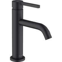 Смеситель для раковины Kludi Nova Fonte Pura 202893915, с донным клапаном, цвет черный матовый