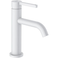 Смеситель для раковины Kludi Nova Fonte Pura 202895315, с донным клапаном, цвет белый матовый