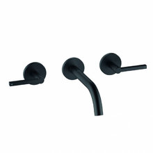 Смеситель для раковины Kludi Nova Fonte Puristic 201443915, цвет черный матовый