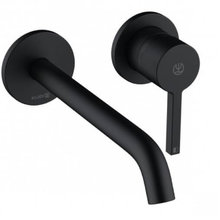 Смеситель для раковины Kludi Nova Fonte Pura 202453915, цвет черный матовый