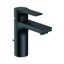 Смеситель Kludi Zenta SL 482903965 для раковины, c донным клапаном, цвет черный матовый