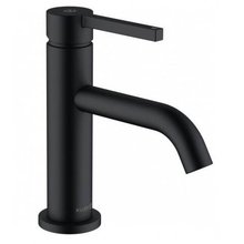 Смеситель для раковины Kludi Nova Fonte 202663915 Pura, с донным клапаном, цвет черный матовый