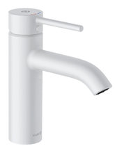 Смеситель Kludi Bozz 382885376 для раковины, без донного клапана, белый матовый