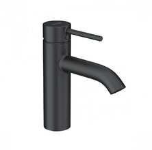 Смеситель Kludi Bozz 382883976 для раковины, донный клапан Push-Open, черный матовый