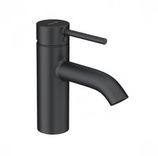 Смеситель Kludi Bozz 382723976 для раковины, без донного клапана, черный матовый