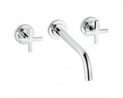 Смеситель Kludi Nova Fonte 201460520 для раковины на 3 отверстия Classic, хром