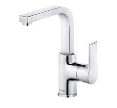 Смеситель Kludi Zenta Sl 480280565 для раковины с боковым управлением, без донного клапана, хром