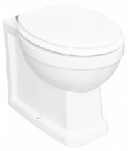 Приставной унитаз BelBagno Trevi BB135CBL с полным примыканием к стене, безободковый