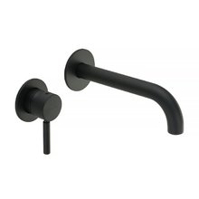 Смеситель Migliore Fortis 31549 Black для раковины с донным клапаном, черный матовый