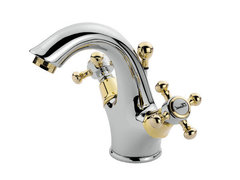 Смеситель Migliore Lady 18841 для раковины -хром/золото