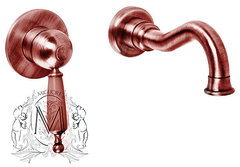 Смеситель Migliore Oxford 19200 для раковины - медь