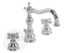 Смеситель Migliore Princeton Plus ML.PRP-8012.CR для раковины - хром, на 3 отверстия