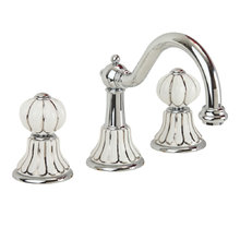 Cмеситель Migliore Olivia 19015 для раковины, хром, ручки декор платина