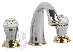 Смеситель Migliore Korona ML.KRN-4712.CRDO для раковины - хром/золото