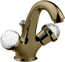 Смеситель Migliore Axo Swarovski 18481 для раковины - бронза