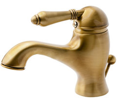 Смеситель Nicolazzi Classico Monokomandi 3402BZ75 для раковины, бронза, ручки EL CAPITAN