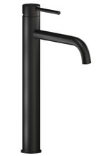 Смеситель Nobili Live LV00128/2BM для раковины высокий, матовый черный