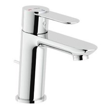 Смеситель Nobili Sand SA99118/1CR для раковины, с донным клапаном, цвет хром