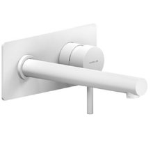 Смеситель Nobili Live LV00498/1WM для раковины, цвет белый матовый