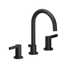 Смеситель Nobili Lira LR116211/1T1BM для раковины, на 3 отверстия, цвет черный матовый