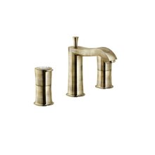 Смеситель Nobili Sofi SI98211/1BR для раковины, на 3 отверстия, цвет бронза