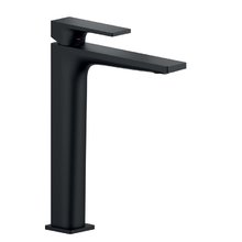 Смеситель для раковины Nobili Seven SE124128/2BM, с донным клапаном, цвет черный матовый