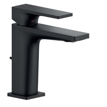 Смеситель для раковины Nobili Seven SE124118/1BM, с донным клапаном, цвет черный матовый