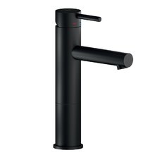 Смеситель Nobili Live LV00458/2BM, для раковины, с донным клапаном, цвет черный матовый