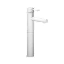 Смеситель Nobili Live LV00428/2WM, для раковины, с донным клапаном, цвет белый матовый