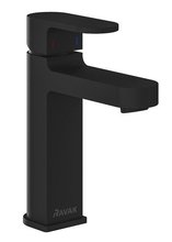 Смеситель Ravak Chrome X070428 CR 014.20BL для раковины, черный матовый