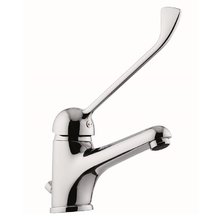 Смеситель Remer Kiss K14L для раковины, с донным клапаном, цвет хром