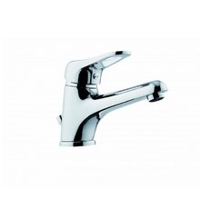 Смеситель Remer Kiss K10L для раковины, с донным клапаном, цвет хром