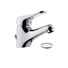 Смеситель Remer Kiss K10 для раковины, с донным клапаном, цвет хром