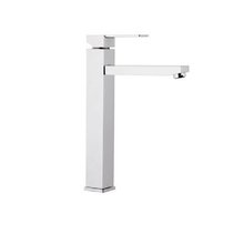 Смеситель Remer Qubika Q11L для раковины, без донного клапана, цвет хром