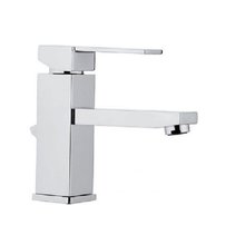 Смеситель Remer Qubika Q11 для раковины, без донного клапана, цвет хром