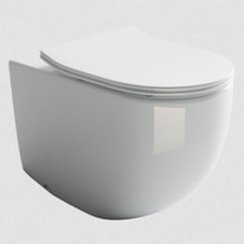 Приставной унитаз Ceramicanova Metropol Rimless CN4004 безободковый, с сиденьем Soft Close