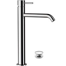 Смеситель Remer X Style X10LXL для раковины, с донным клапаном, цвет хром