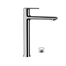 Смеситель Remer Vanity V10L для раковины, c донным клапаном, цвет хром