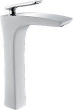 Смеситель Timo Helmi 4011/00-16F chrome white для раковины, высокий