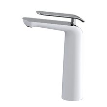 Смеситель Timo Olivia 3211/00-16F для раковины, белый/хром