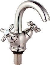 Смеситель для раковины Timo Ritz 0141FN silver