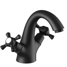 Смеситель Timo Nelson 1911/03F для раковины, чёрный матовый